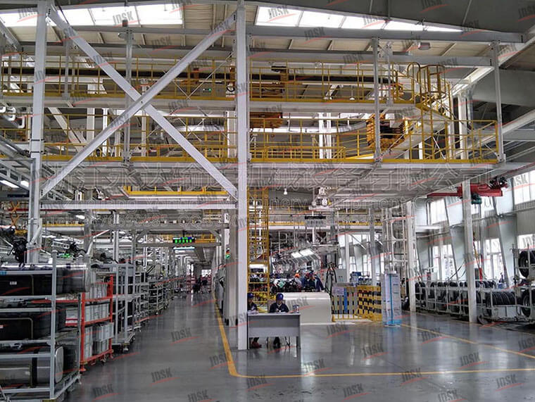 發(fā)動機儲存流水線