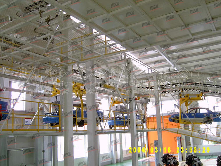 新能源汽車輸送流水線